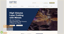 Desktop Screenshot of cut-tec.co.uk